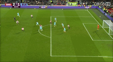 英超-布伦特福德3-1送伯恩利4连败 蒂亚戈双响瓦塔拉破门+造点