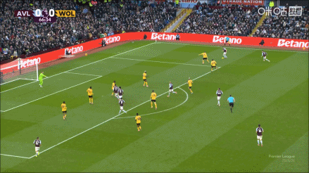 英超-维拉1-0狼队3连胜暂升第三&狼队7连败 卡马拉世界波制胜