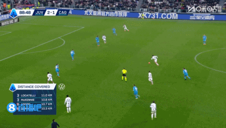 意甲-尤文2-1逆转卡利亚里近3轮首胜 伊尔迪兹双响弗拉霍维奇伤退