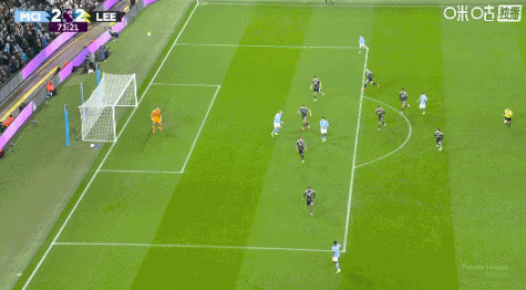 先赛距榜首4分！曼城3-2利兹联 福登双响+绝杀格瓦破门+送点