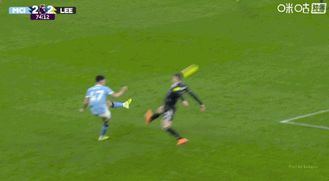 先赛距榜首4分！曼城3-2利兹联 福登双响+绝杀格瓦破门+送点