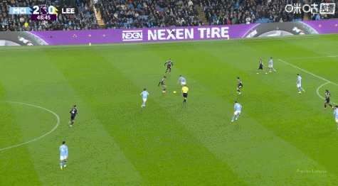 先赛距榜首4分！曼城3-2利兹联 福登双响+绝杀格瓦破门+送点