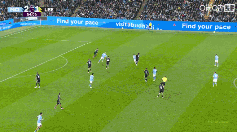 先赛距榜首4分！曼城3-2利兹联 福登双响+绝杀格瓦破门+送点