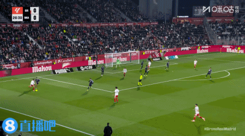 让出榜首!皇马1-1赫罗纳联赛三连平 姆巴佩点射维尼修斯造点