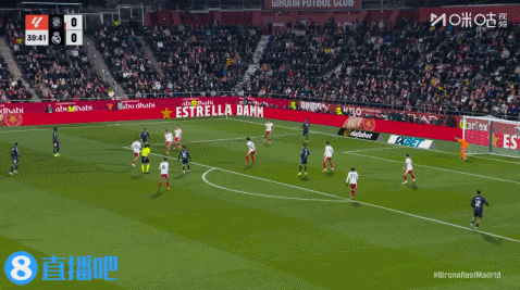 让出榜首!皇马1-1赫罗纳联赛三连平 姆巴佩点射维尼修斯造点