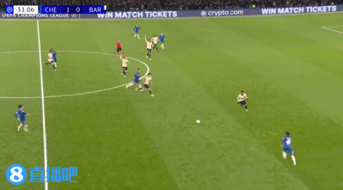 三连胜！切尔西3-0轻取巴萨 埃斯特旺一条龙德拉普建功阿劳霍红牌