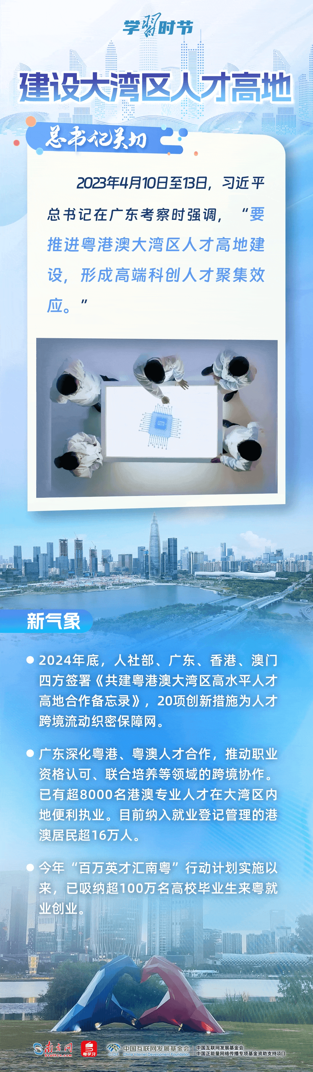 学习时节｜“久久为功推动粤港澳大湾区建设”