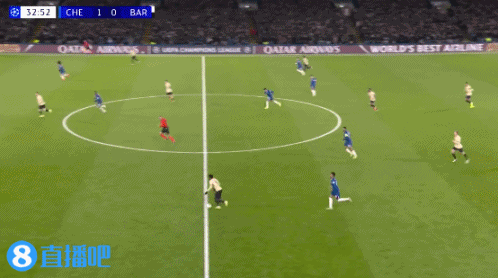 三连胜！切尔西3-0轻取巴萨 埃斯特旺一条龙德拉普建功阿劳霍红牌