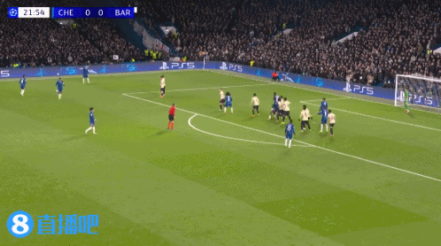 三连胜！切尔西3-0轻取巴萨 埃斯特旺一条龙德拉普建功阿劳霍红牌