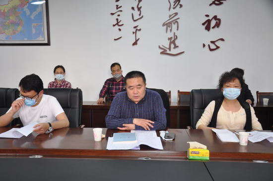 曹副局长强调开学复课准备工作
