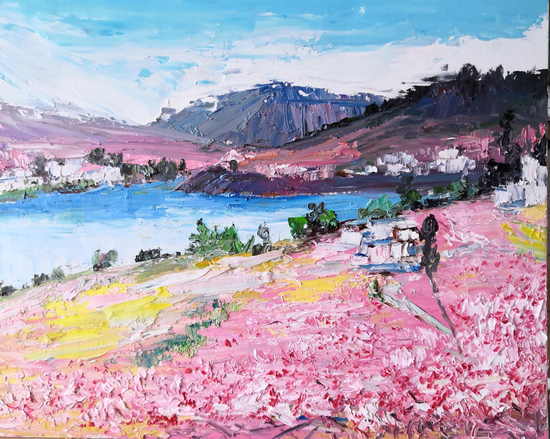 在那桃花盛开的地方(作者:高登科(教师))