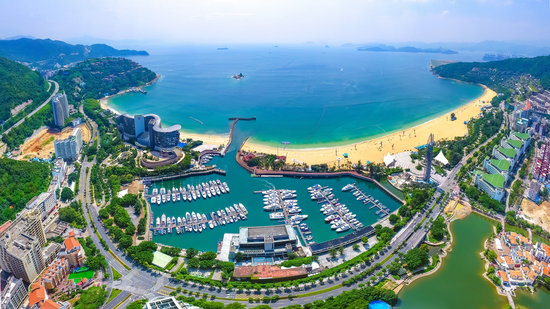大梅沙街道景色