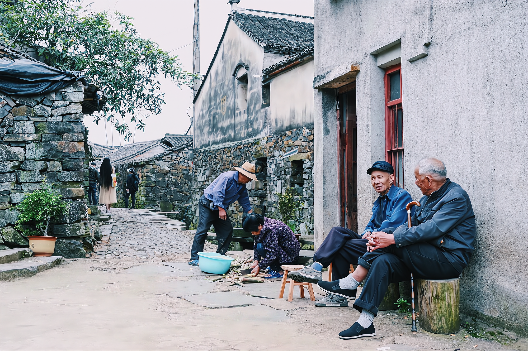 宁波藏着一座原始的石头村，至今已700多年历史