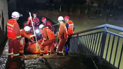 雨夜灾区的“生命之舟”, 福建省消防救援总队前置力量增援邵武灾区