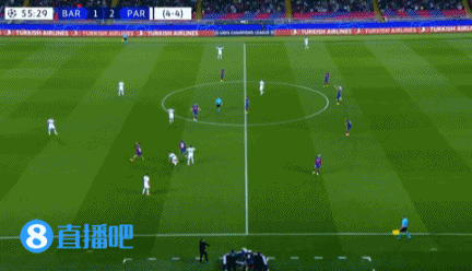 哈维因为不冷静被罚红牌下场。