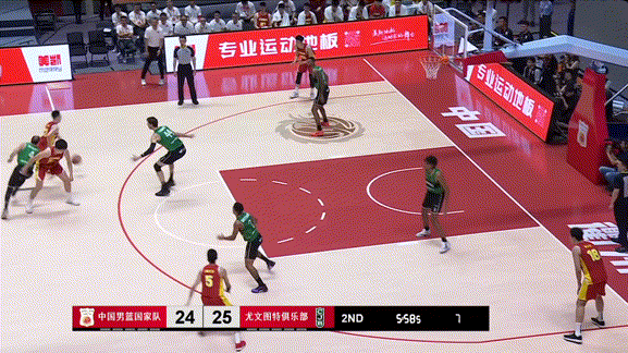 杨瀚森拿分。