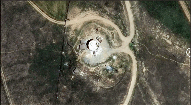 皮兰沙赫尔设施受袭前后对比 CNN制图 