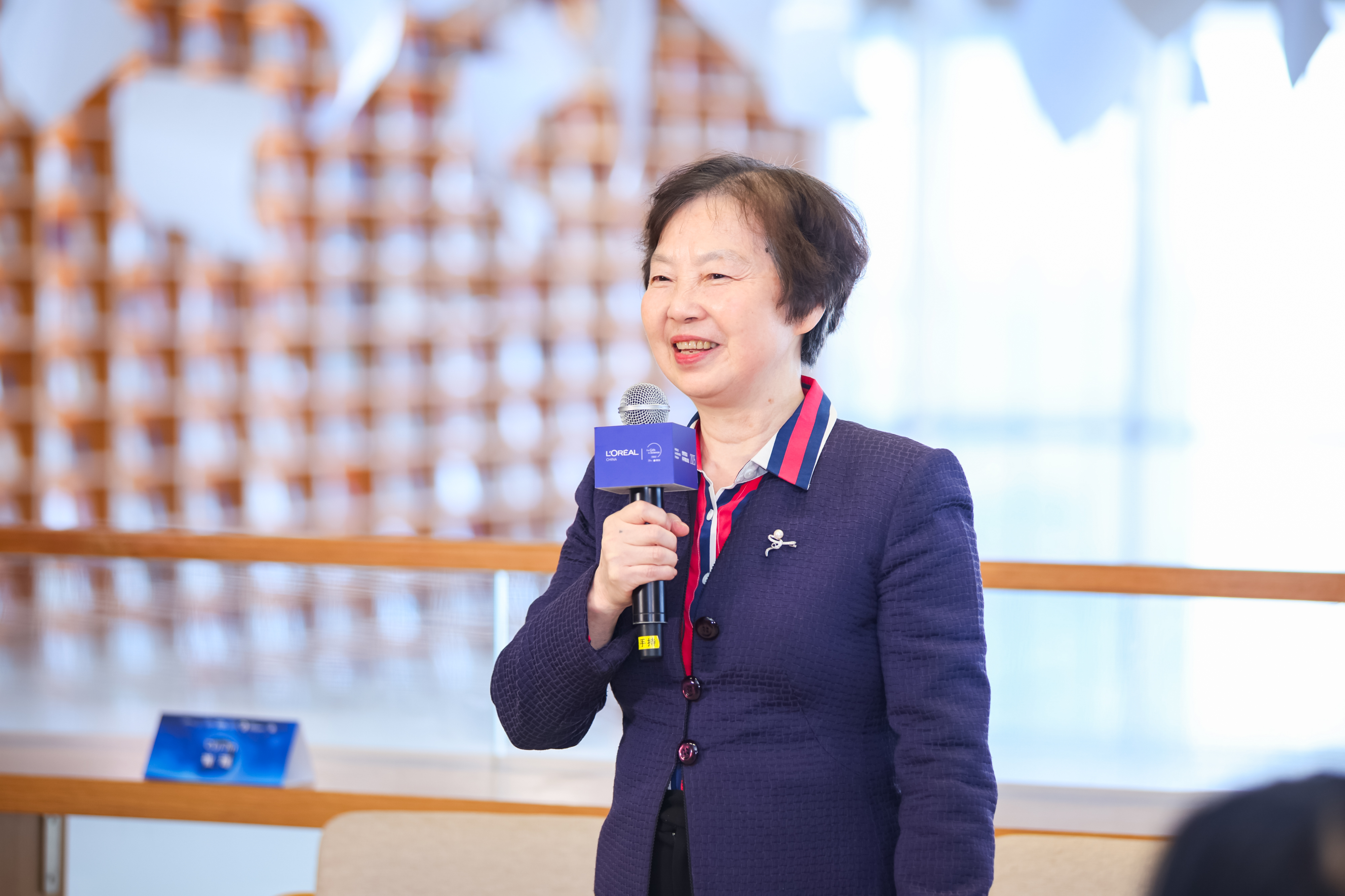 “科技女生赋能计划”终身名誉导师陈赛娟致辞