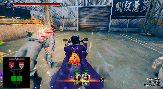 你甚至可以骑摩托车撞人，顺便模仿阿基拉漂移