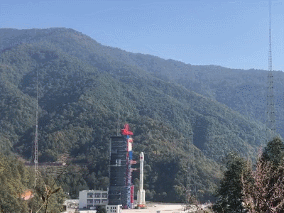 ▲ 长三乙改五火箭点火升空