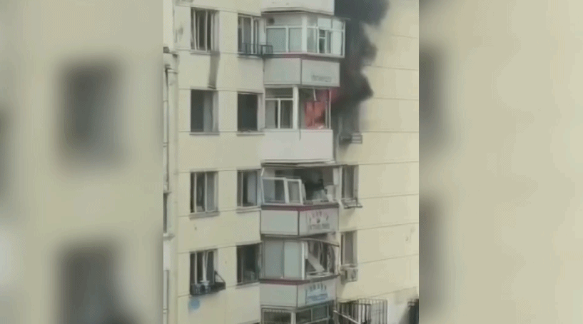 哈尔滨市一居民楼发生燃气爆炸 造成3人受伤