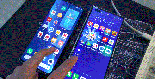 左侧小米12 Pro百度地图为64位 右侧为32位 打开速度没有明显变化