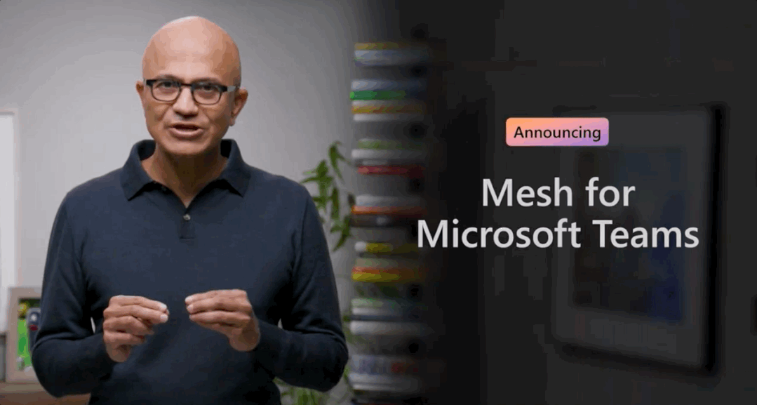 2021 年 11 月 2 日，微软在 Ignite 2021 大会发布 Mesh 