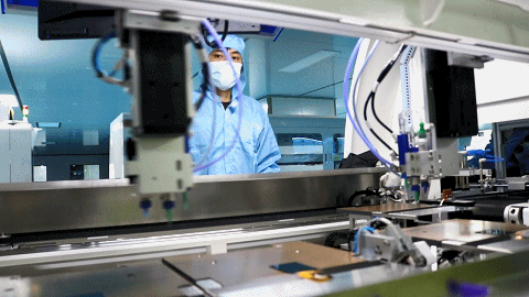 △肇庆新区电子信息产业园企业生产现场