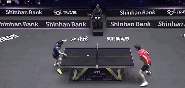 △此前WTT冠军赛仁川站 孙颖莎4-0王曼昱