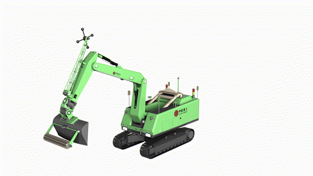 ▲ 移动重载智能高空作业机器人系统运行演示