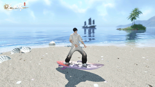 ▲ 坐骑-冲浪板逆潮-师徒商店