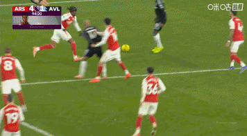 年度收官！阿森纳4-1终结维拉11连胜 枪手4人破门热苏斯复出首球