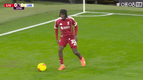 联赛3连胜终结!利物浦0-0利兹联 埃基蒂克失空门维尔茨屡失良机