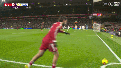 联赛3连胜终结!利物浦0-0利兹联 埃基蒂克失空门维尔茨屡失良机