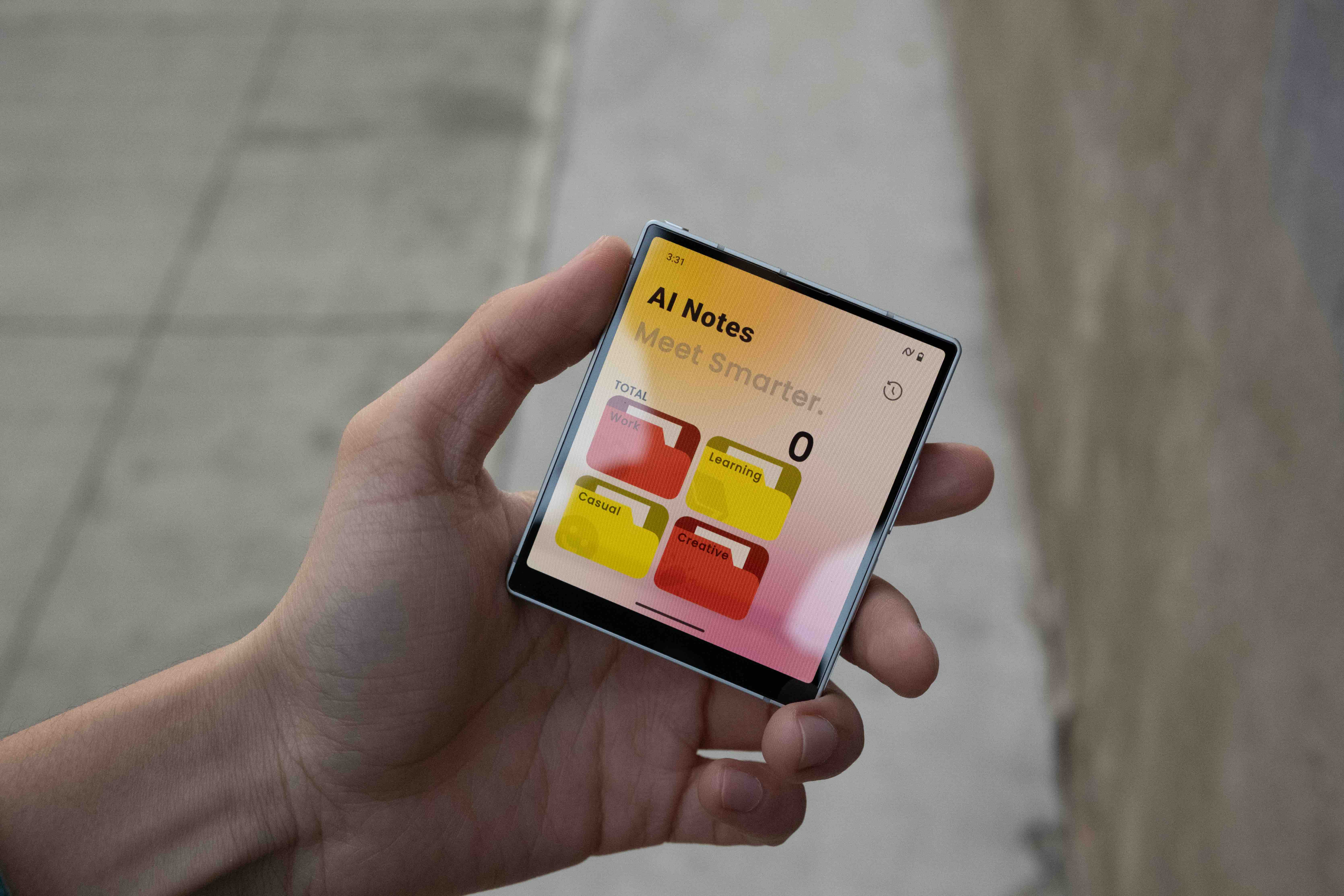 MindOne Pro 目前自带的 AI 应用生态还相对较为简陋 ｜ 图片来源：极客公园