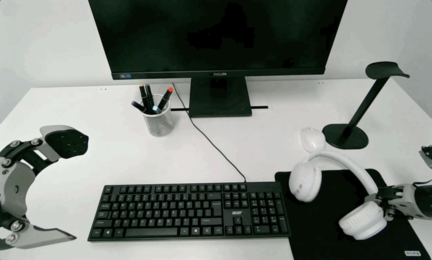机械手抓取物体