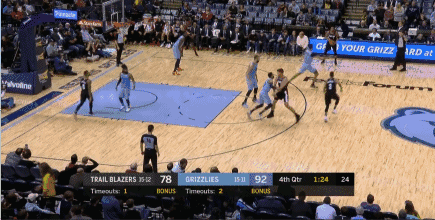 Lillard 18中4,C.J McCollum空砍40分!Conley 23分灰熊擊敗拓荒者止兩連敗(影)-黑特籃球-NBA新聞影音圖片分享社區