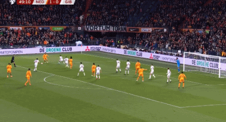 欧预赛-阿克梅开二度德佩破门 荷兰3-0直布罗陀