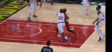 【影片】太霸氣!詹皇復刻The Block 直接澆滅老鷹反撲勢頭!-Haters-黑特籃球NBA新聞影音圖片分享社區