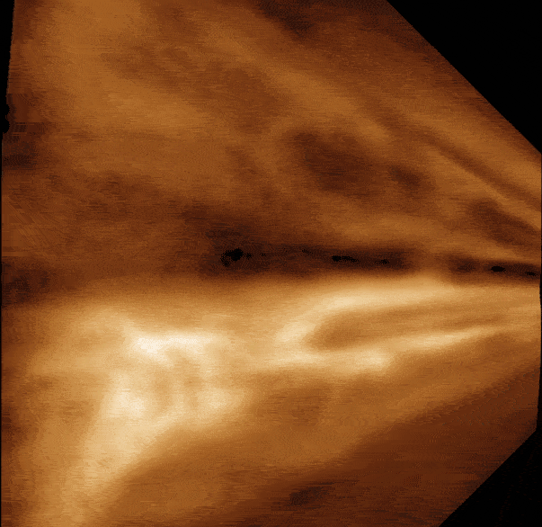 NASA的STEREO任务捕捉到的太阳风