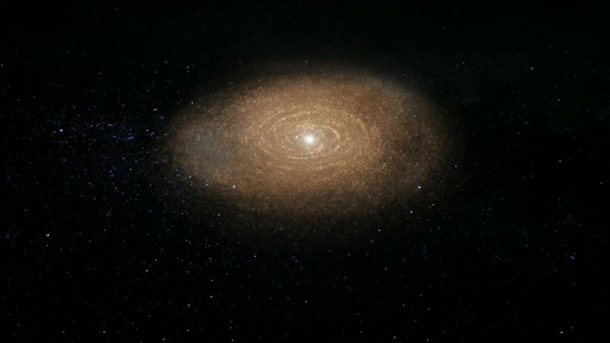 围绕太阳运动的星子相互碰撞,越来越大,最终形成行星