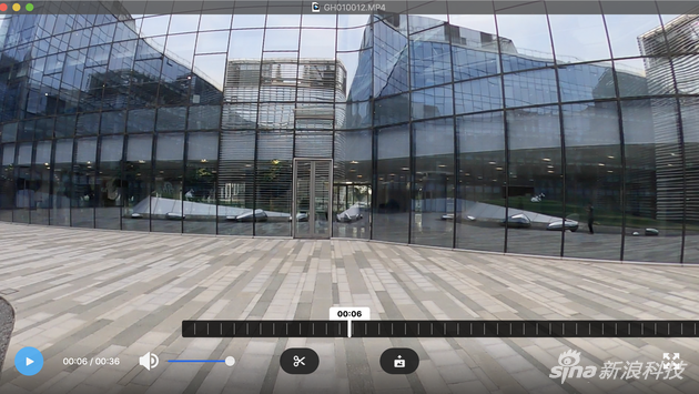 GoPro App手机端360°PC端视频编辑界面