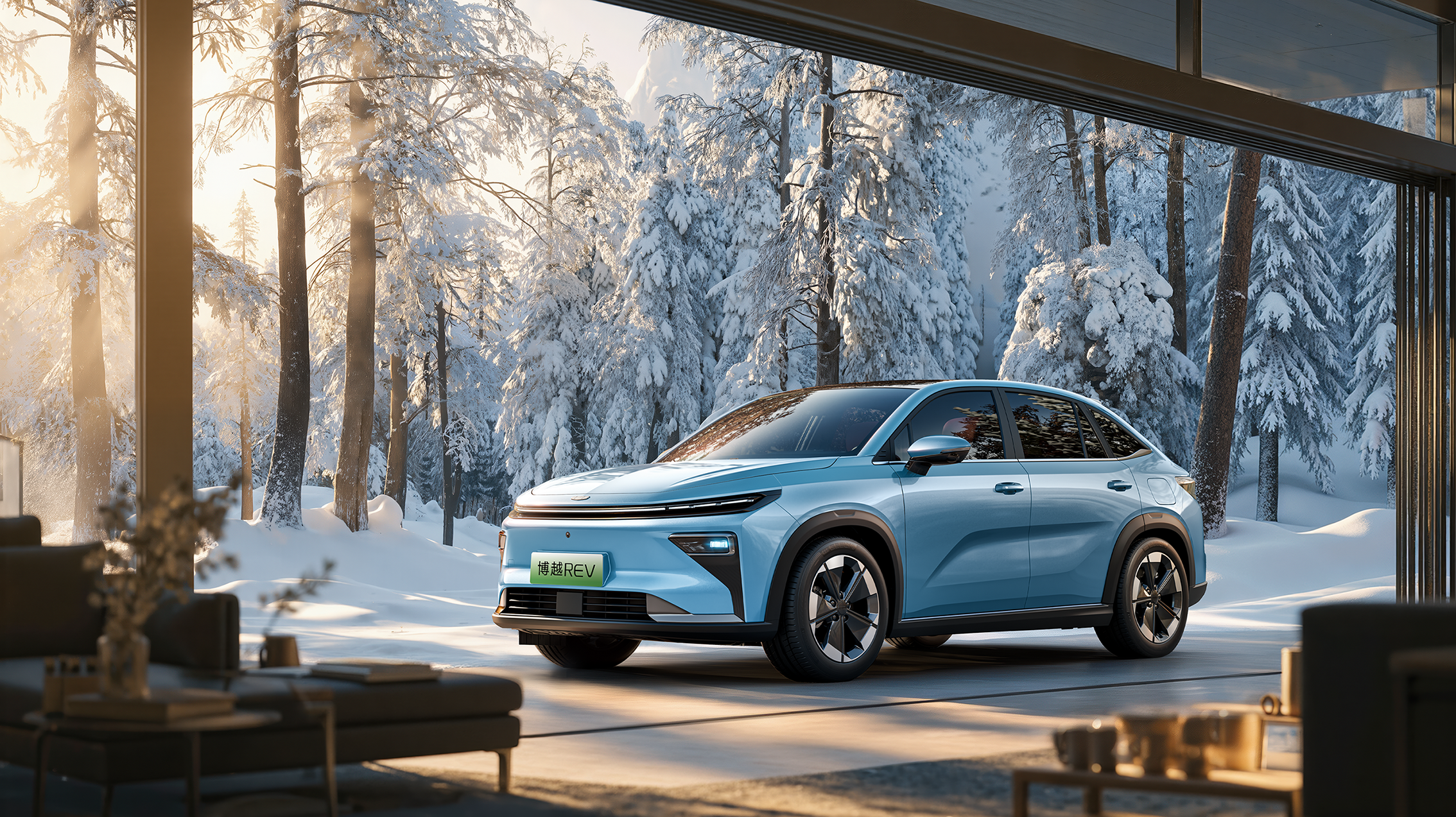 纯电续航375公里 吉利博越增程版曝光