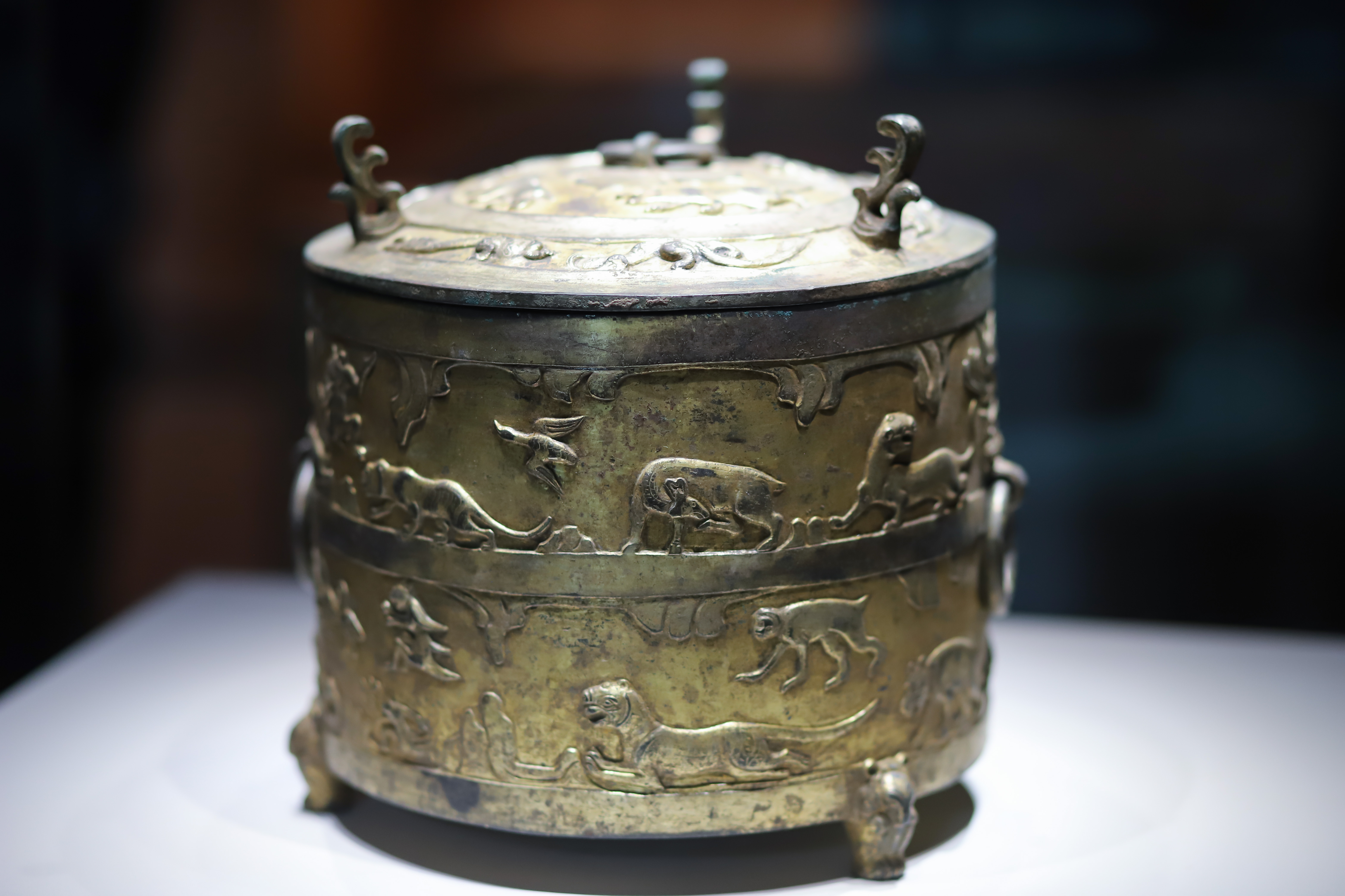 文明的融合“驼铃声响——丝绸之路艺术大展”展览部分作品