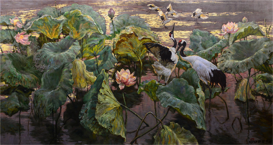 苑贺斌|形神兼备的实力派画家