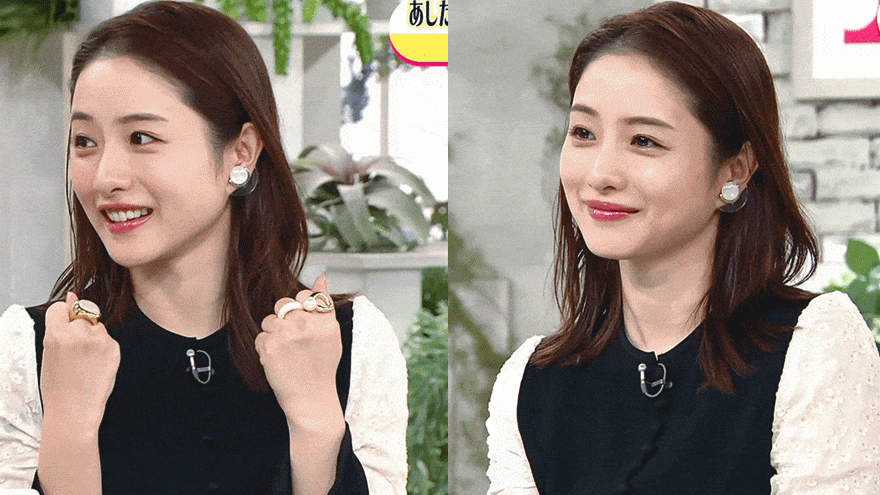 35岁石原里美产后复出状态好 在镜头前卖萌清新可人