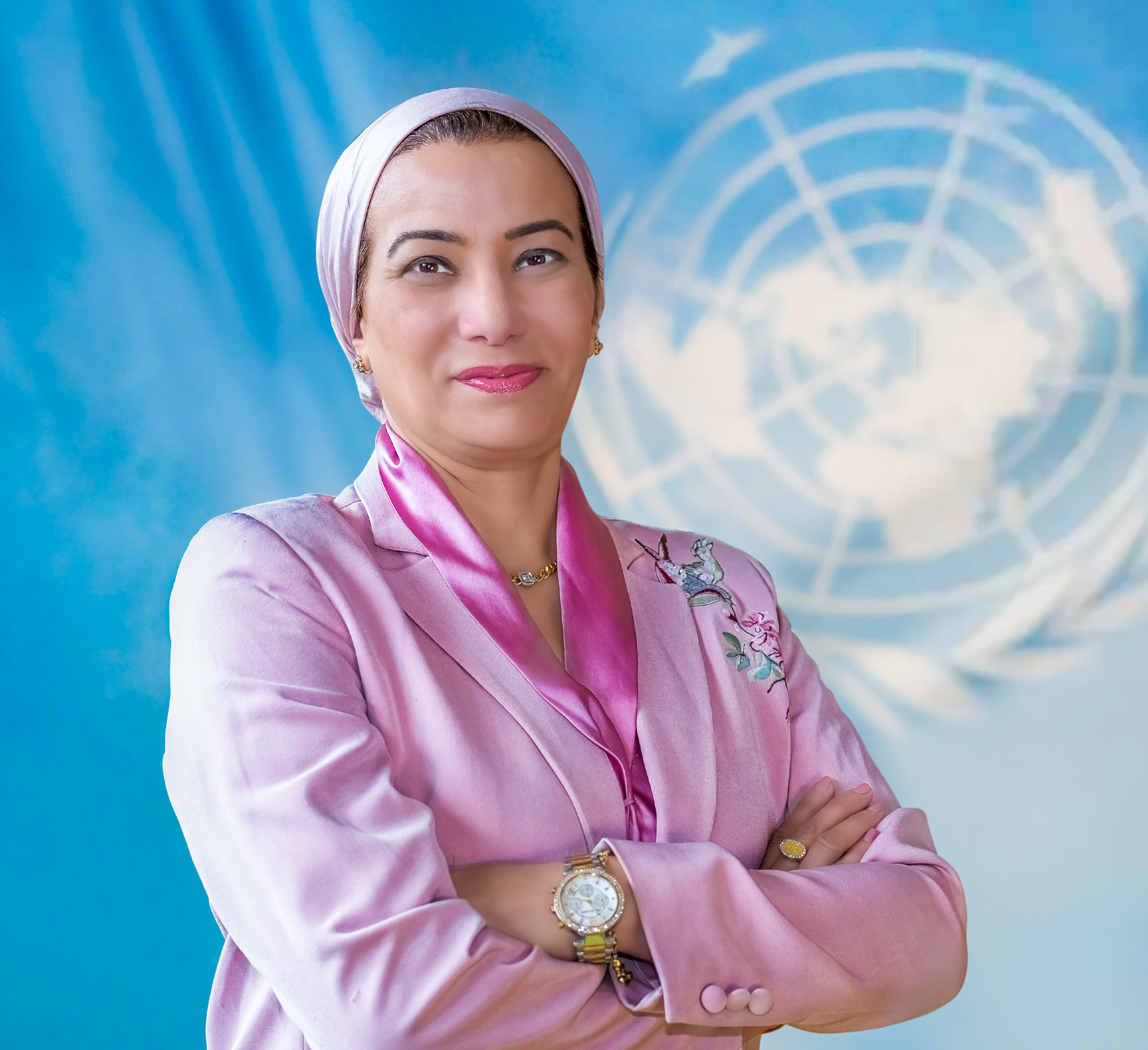 联合国副秘书长兼《联合国防治荒漠化公约》（UNCCD）执行秘书 亚斯敏·福阿德博士（Dr. Yasmine Fouad）