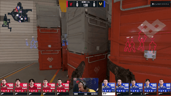 ropz双枪两秒五杀