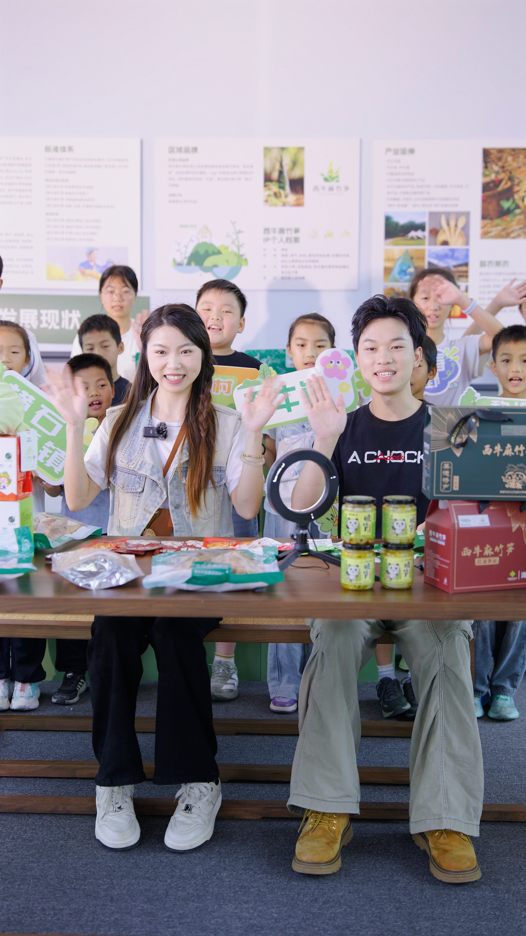 《乡村跑团之我的青春在田野》短剧剧照 通讯员供图