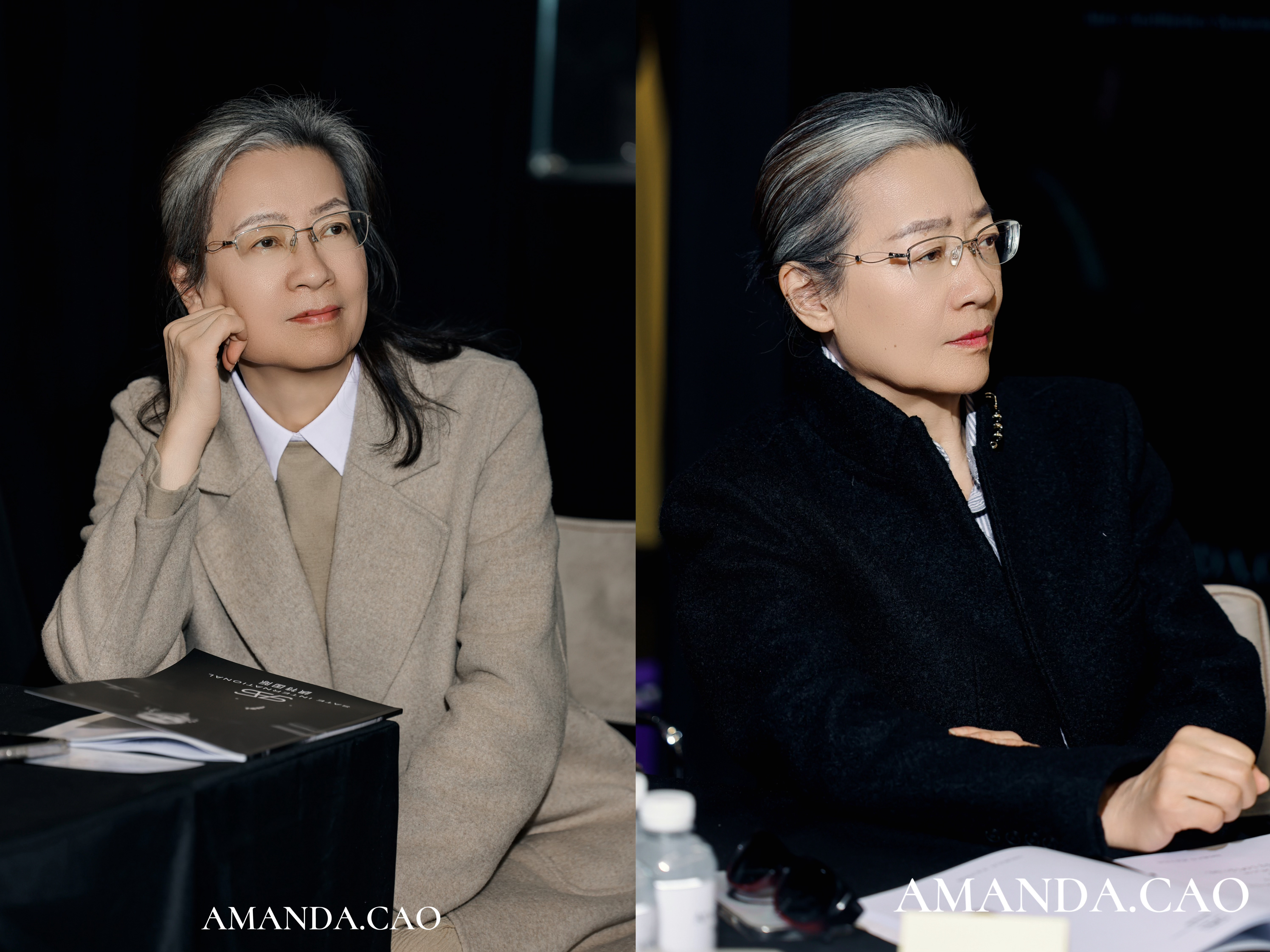 66岁姐姐参加《系统美学系统班》课程的前后气场变化